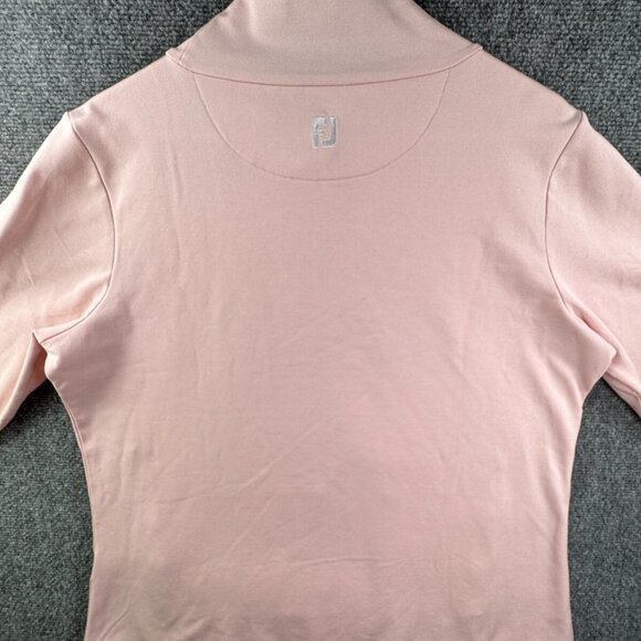 Footjoy Pullover Women Large Golf Performance Sweatshirt Pink Sheridan WY - Picture 16 of 16